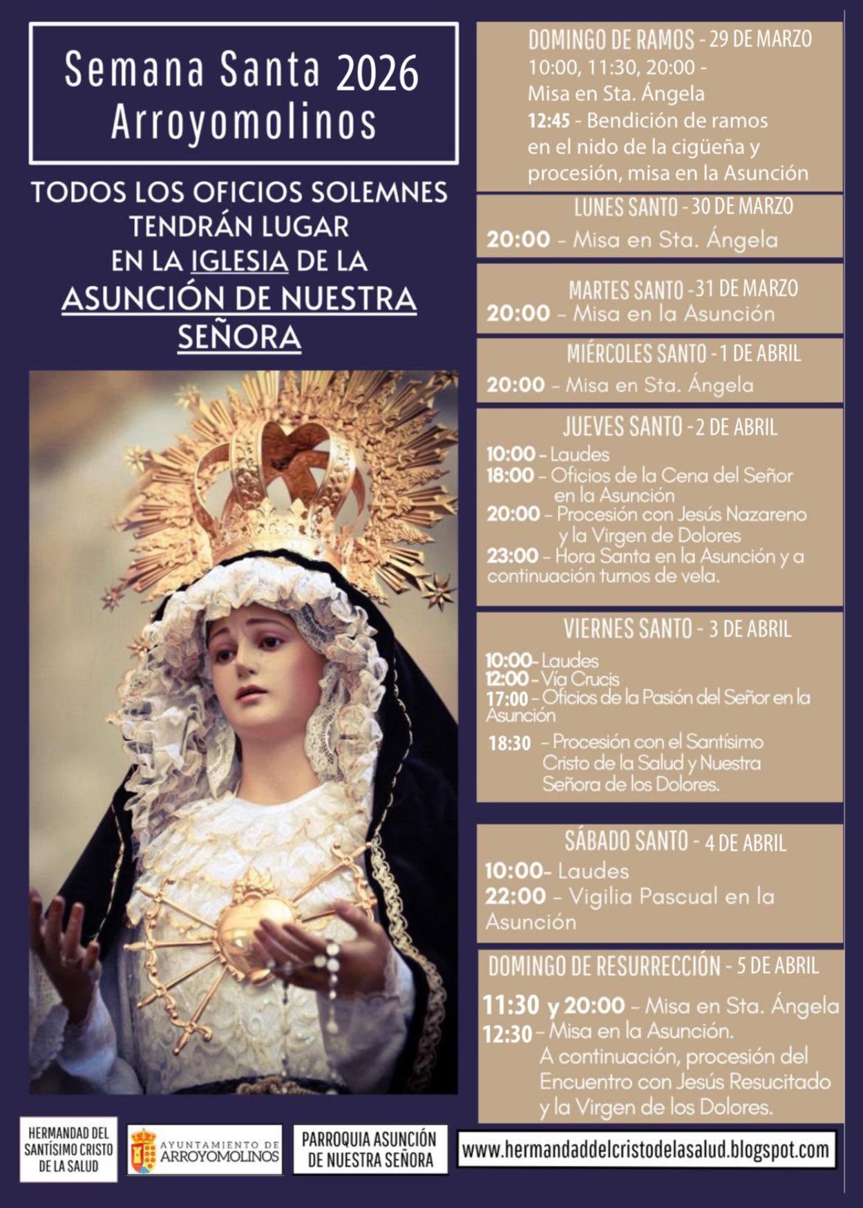 Semana Santa en Arroyomolinos 2026 Arroyomolinos